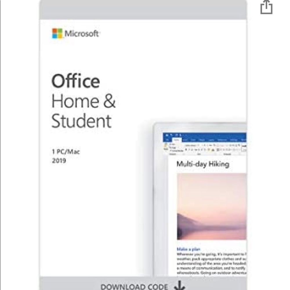 Office home and student 2019